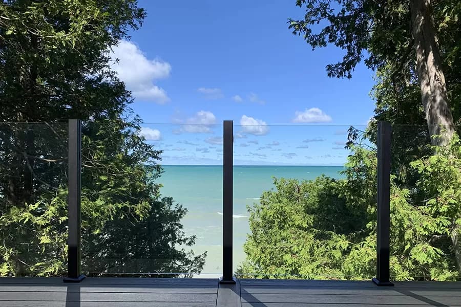 Frameless Glass Guard Railing
