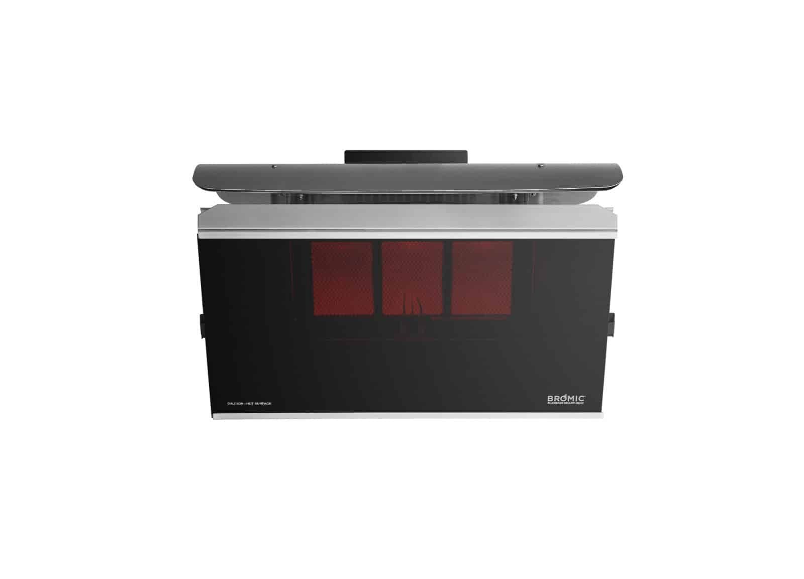 Bromic Platinum Smart-Heat Gas outdoor heater running