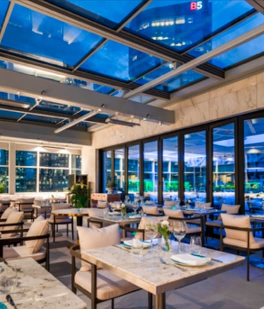 Motorized Glass Roofs & Walls