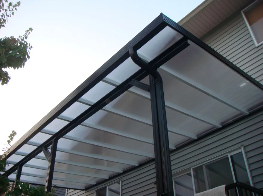 Polycarbonate residential cover