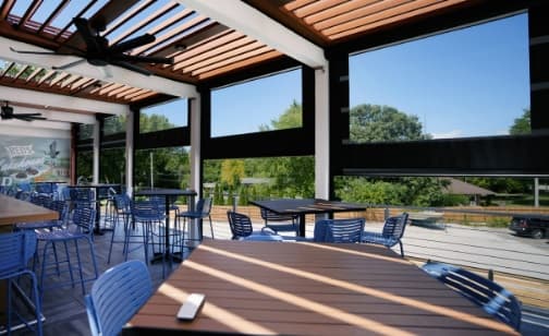 Clear Vinyl Patio Enclosure