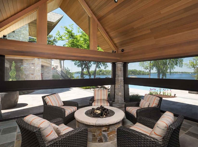 Covered Patio Zip Enclosure
