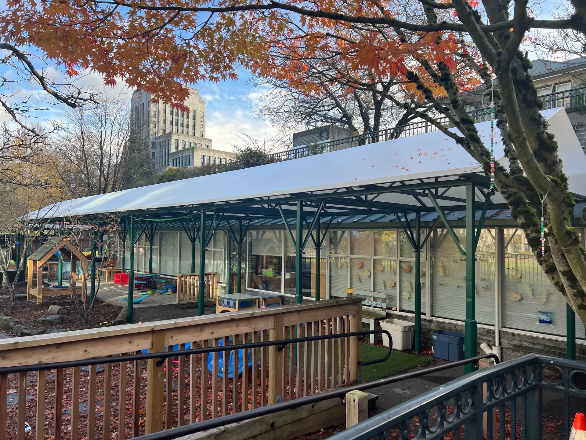 City Hall Child Care Center - Municipal Awning