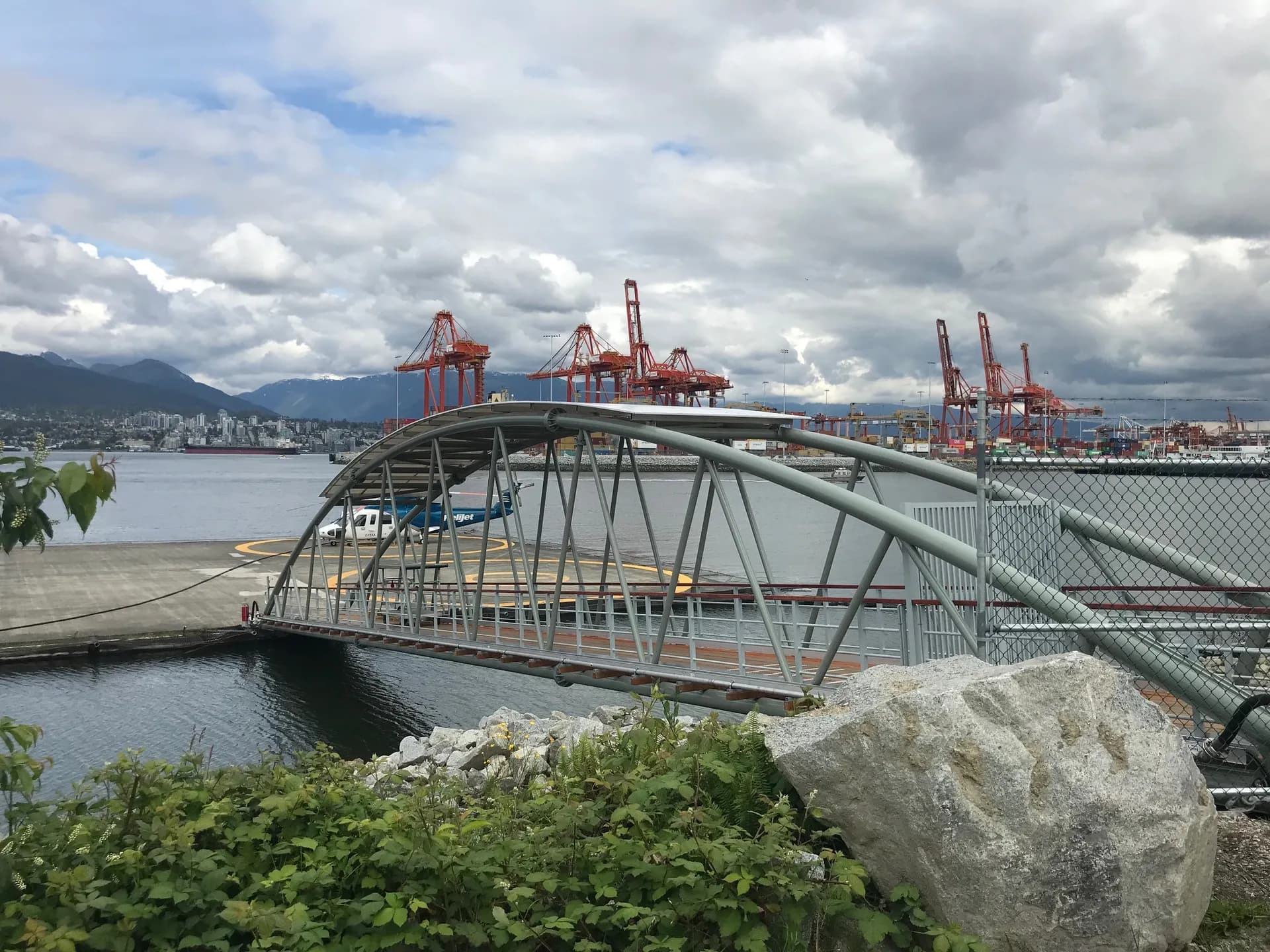 Helijet Bridge Enclosure