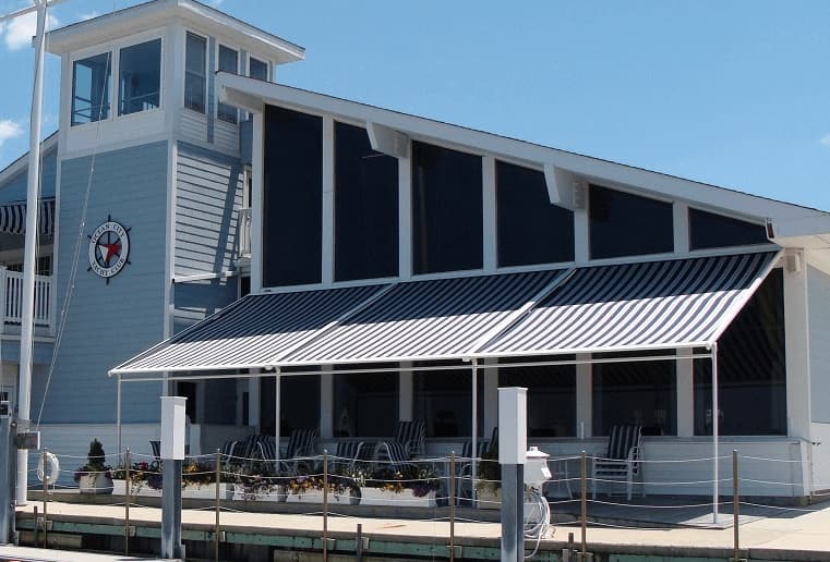 Pergola Awning at Boat Club