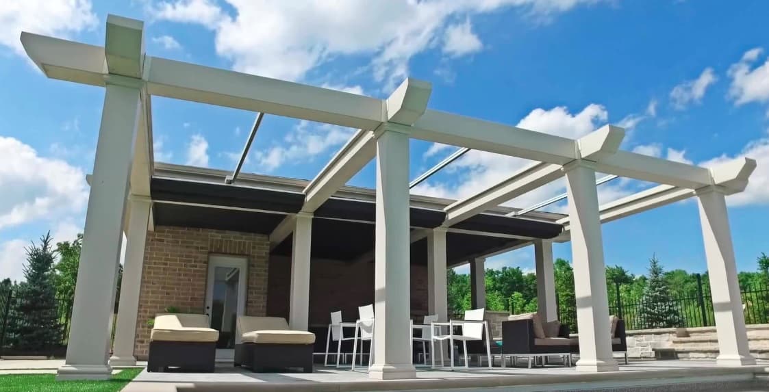 Large Scale Pergola Awning