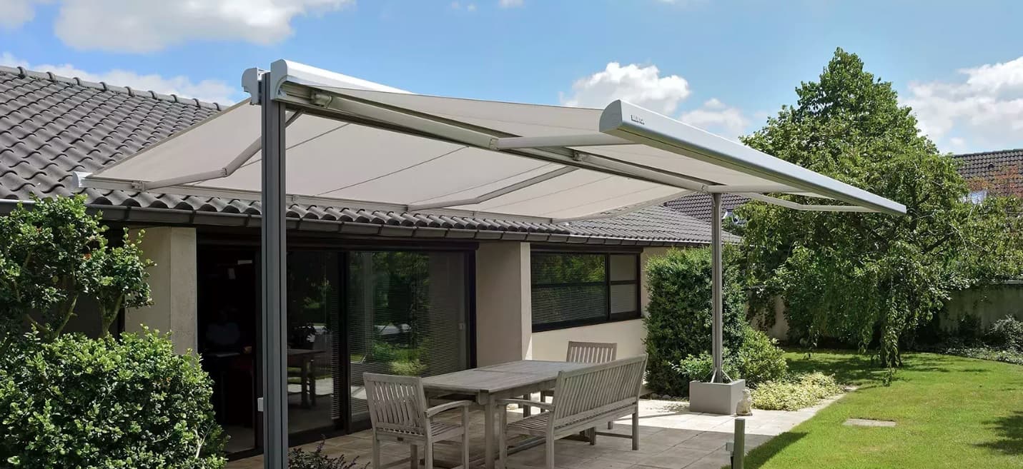 Double Sided Terrace Awning Detail
