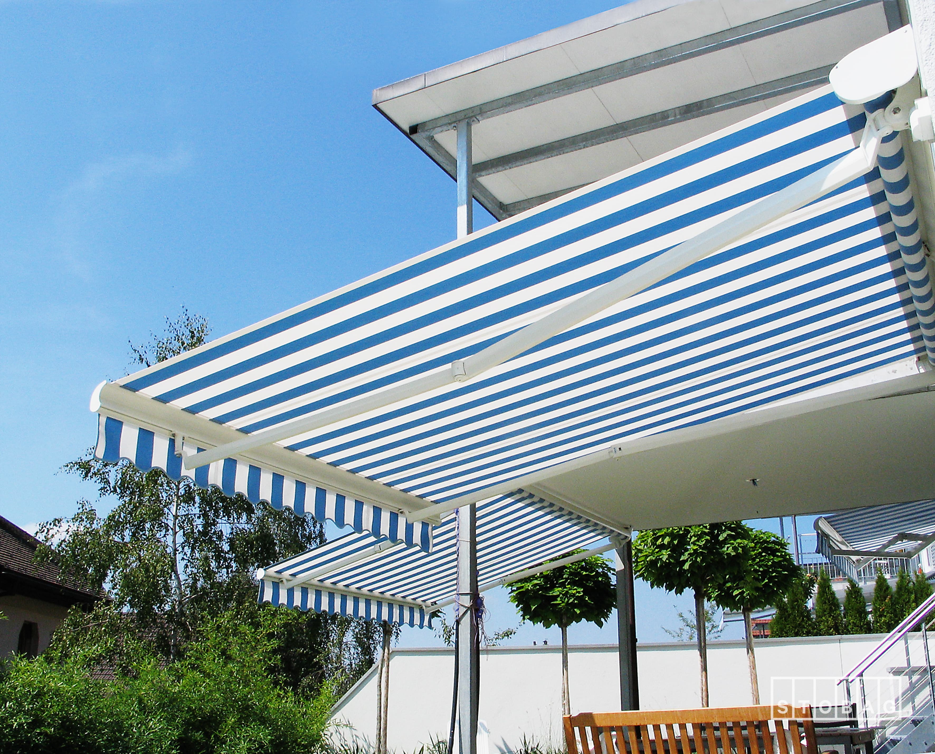 Open Awning Fabric Detail